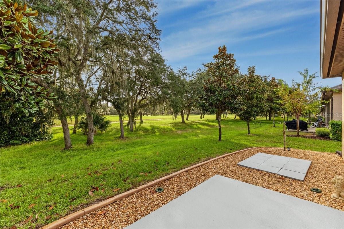 Golf course view