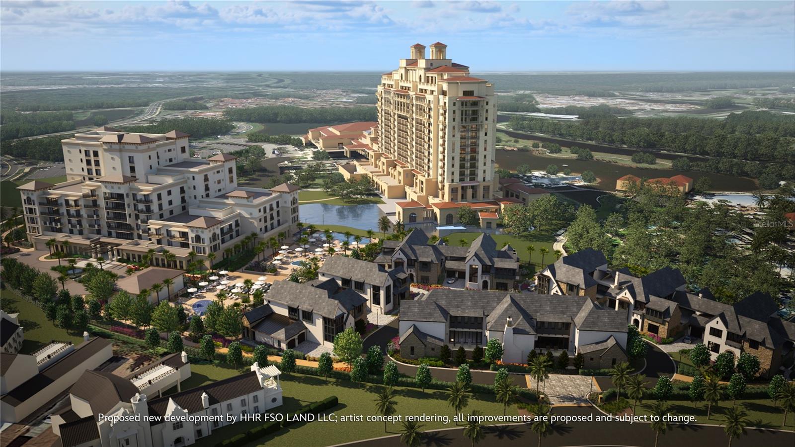 Florian Park Luxe Residences. Artist concept rendering, all improvements are proposed and subject to change. Disney