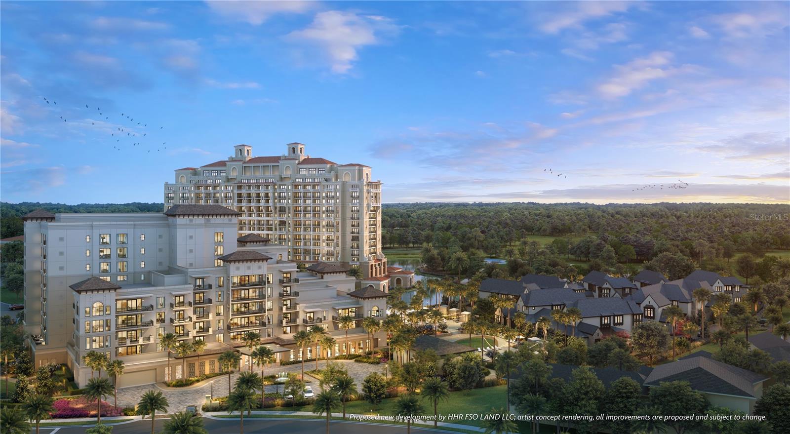 Florian Park Luxe Residences. Artist concept rendering, all improvements are proposed and subject to change. Disney