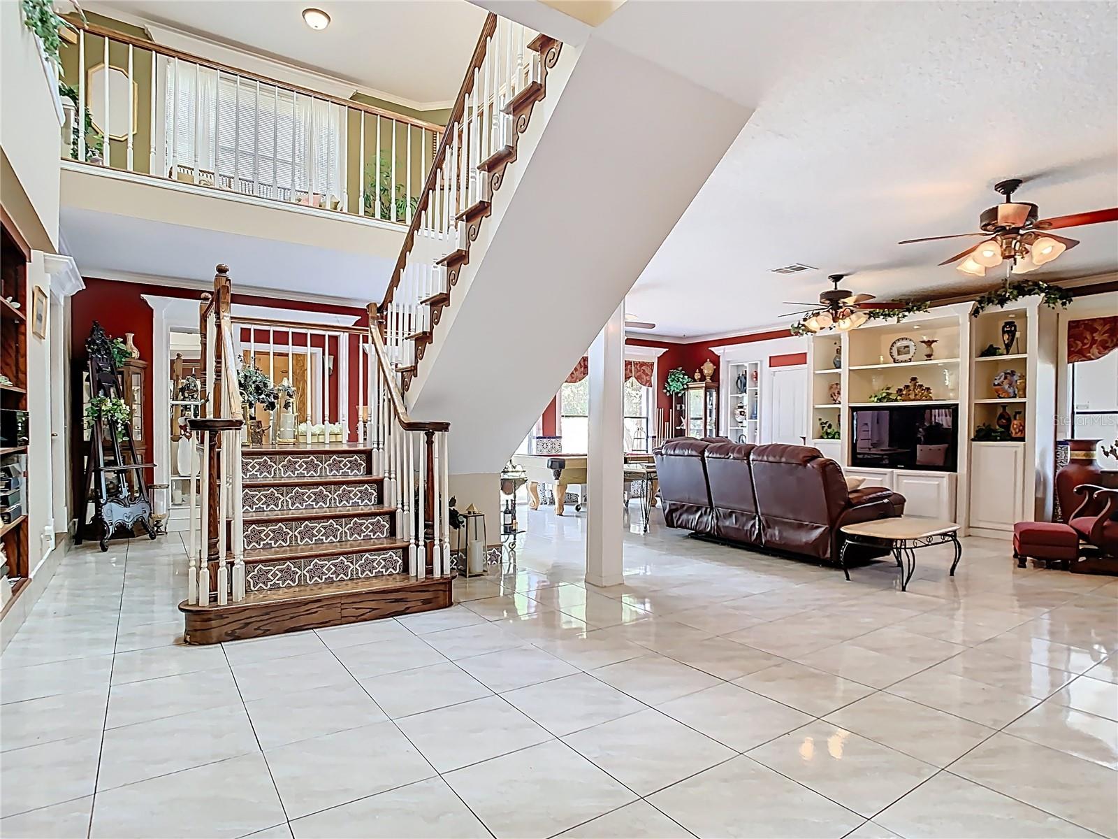 Staircase to 2nd floor