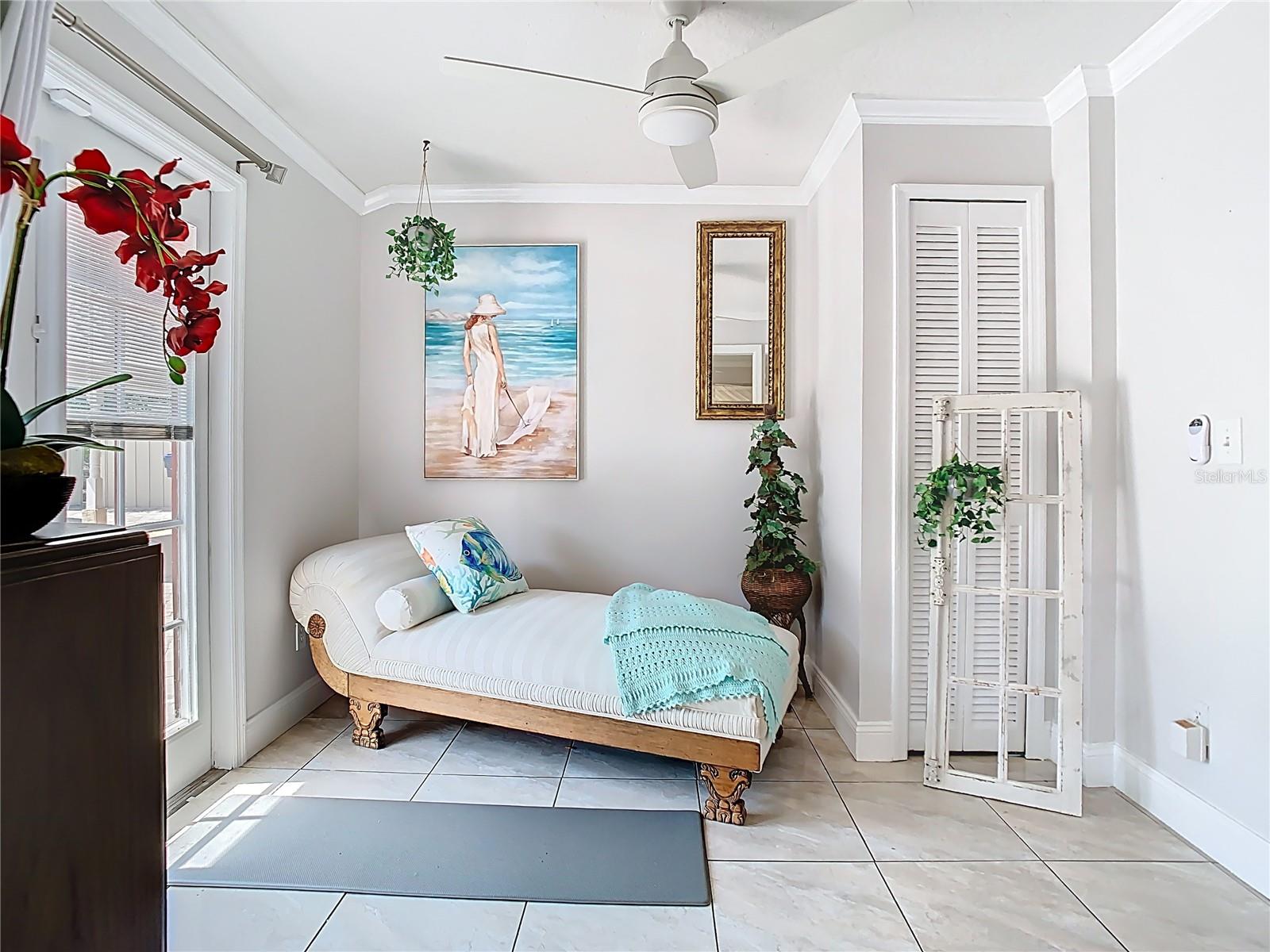 Bedroom 1 with private entrance & foyer