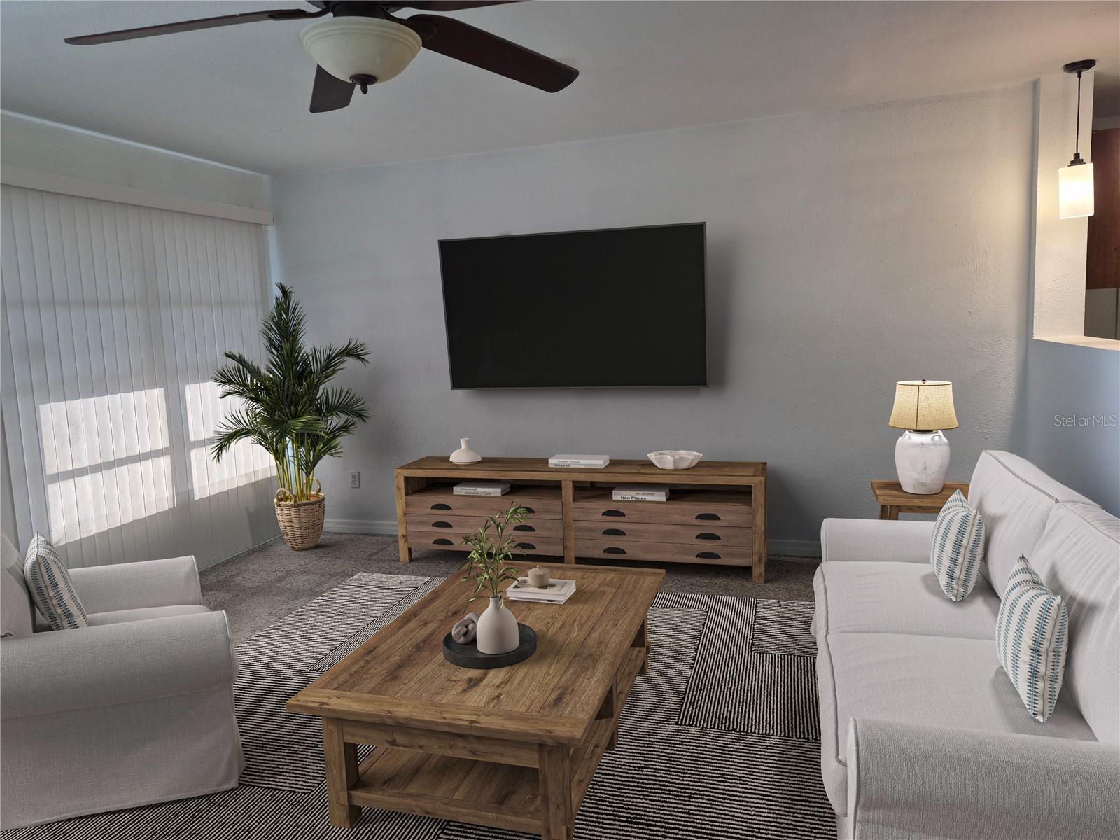 Virtual Staging-Living Room