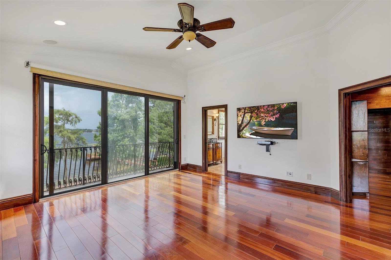 Primary Bedroom w/views of Lake Tibet