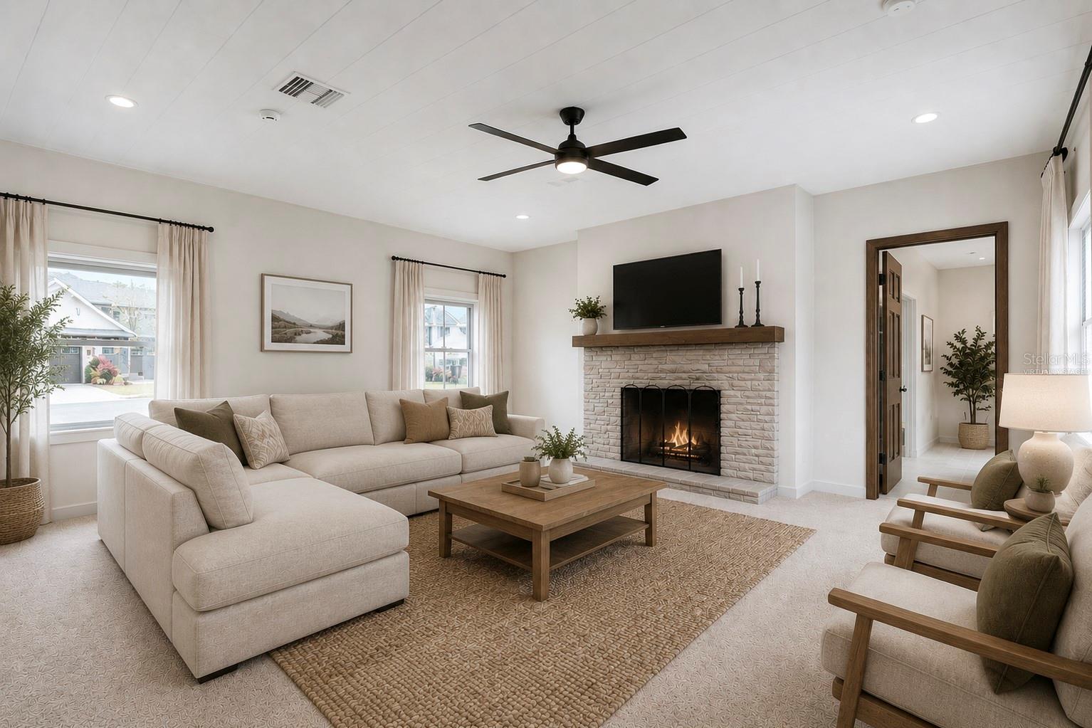 Virtually staged - Remodeling potential