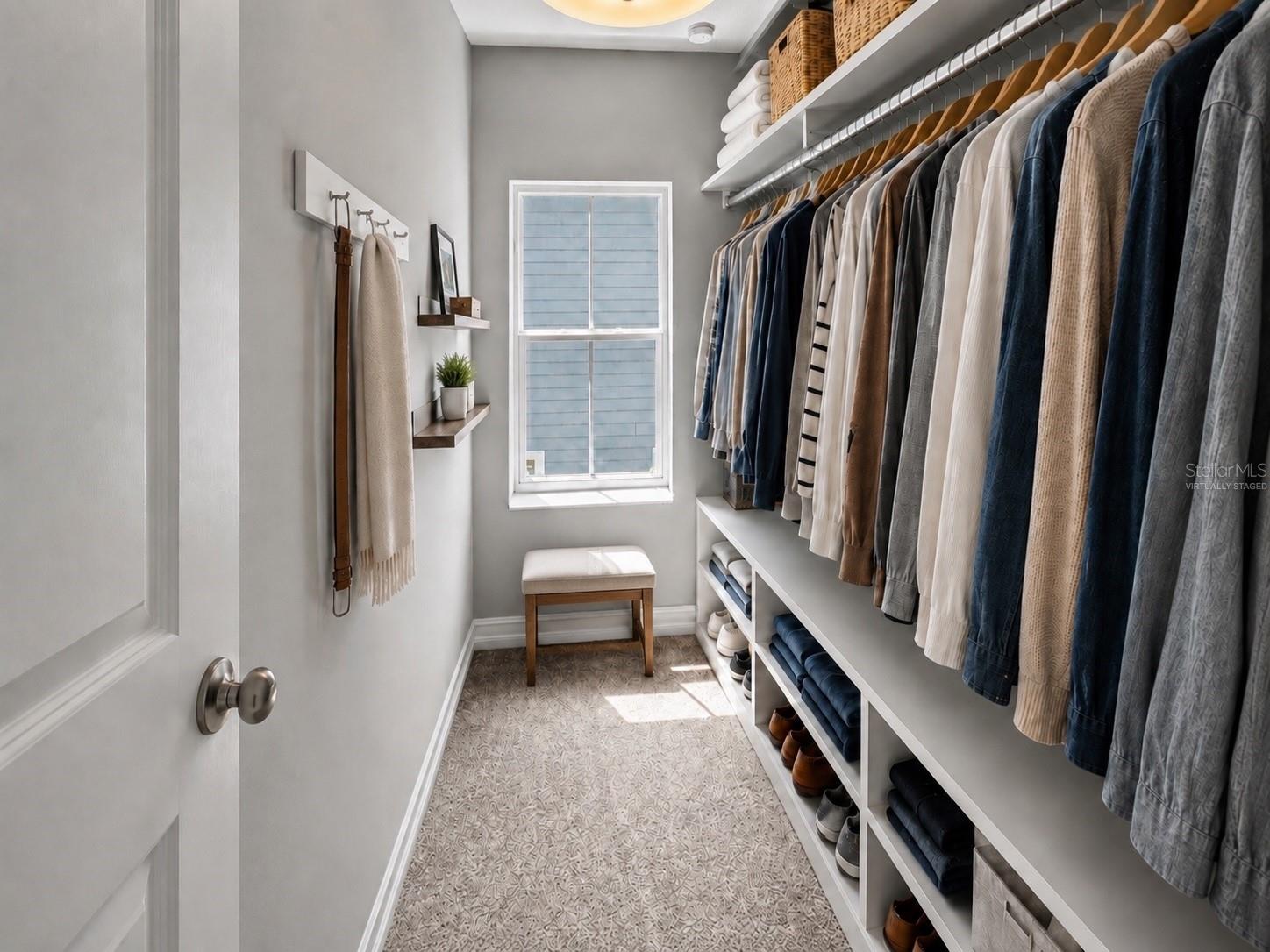 Bonus room (Virtually staged) potential closet