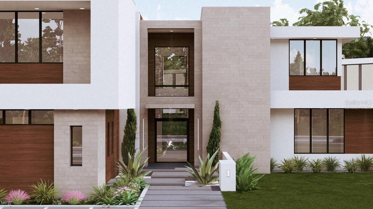 Front Entrance Rendering - Virtually Staged Front Entrance Rendering - Virtually Staged