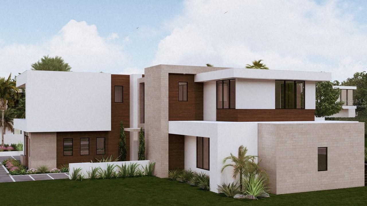 Side Exterior - Virtually Staged
