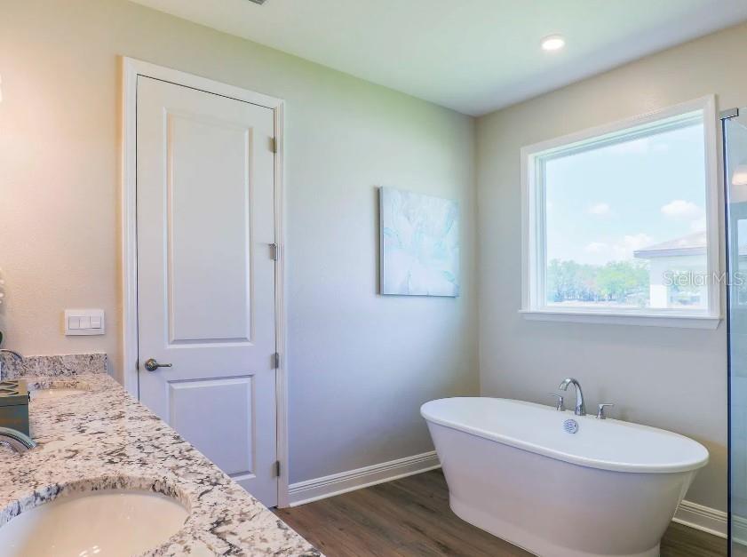 Model home - actual features may vary.