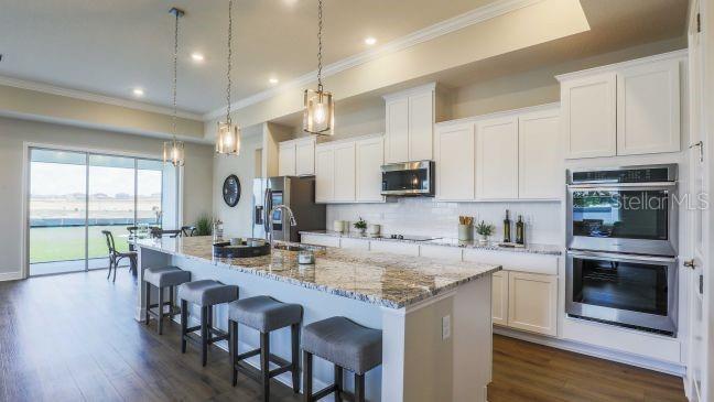Model home - actual features may vary.