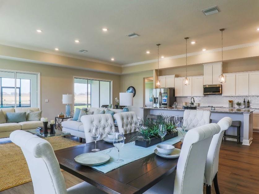Model home - actual features may vary.