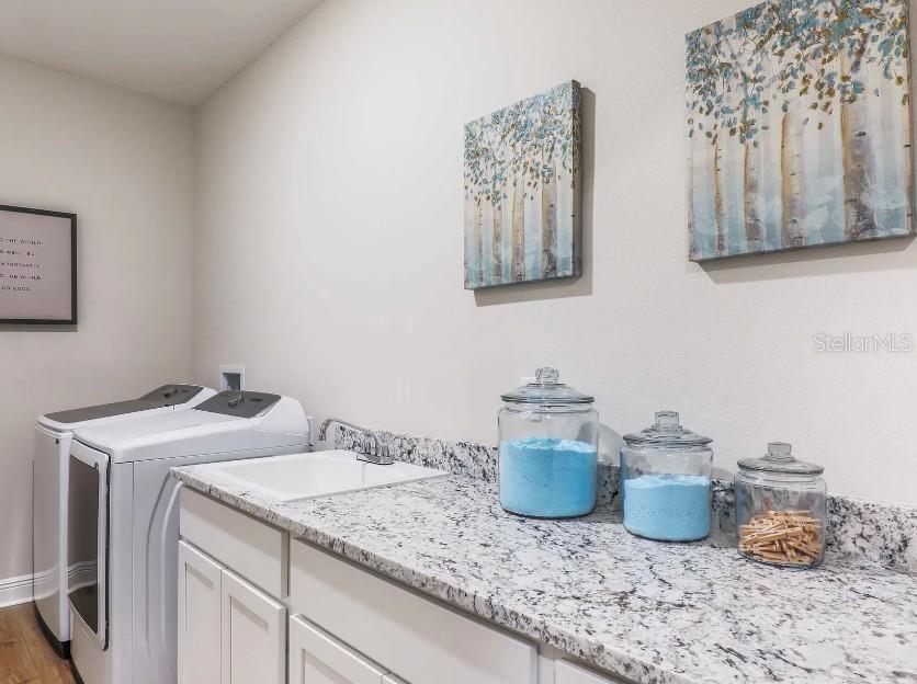 Model home - actual features may vary.