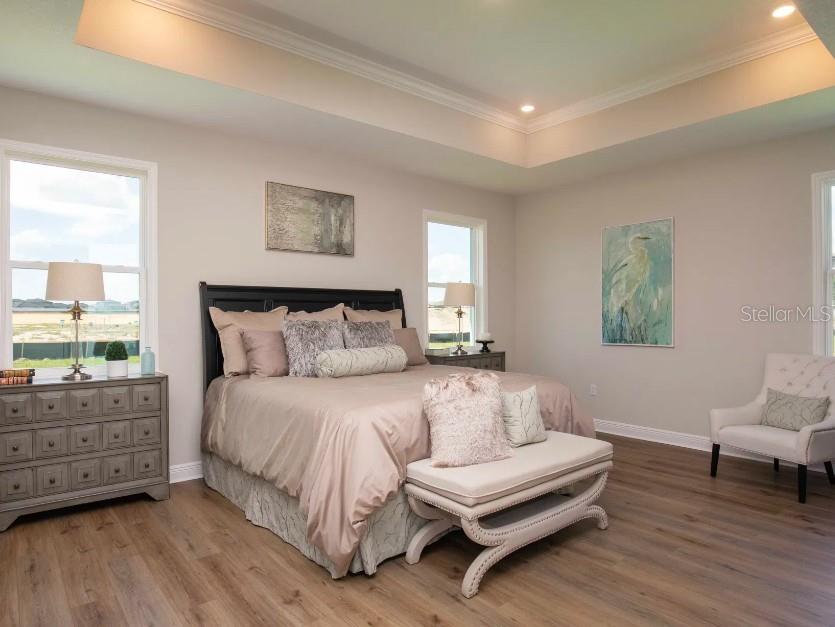 Model home - actual features may vary.
