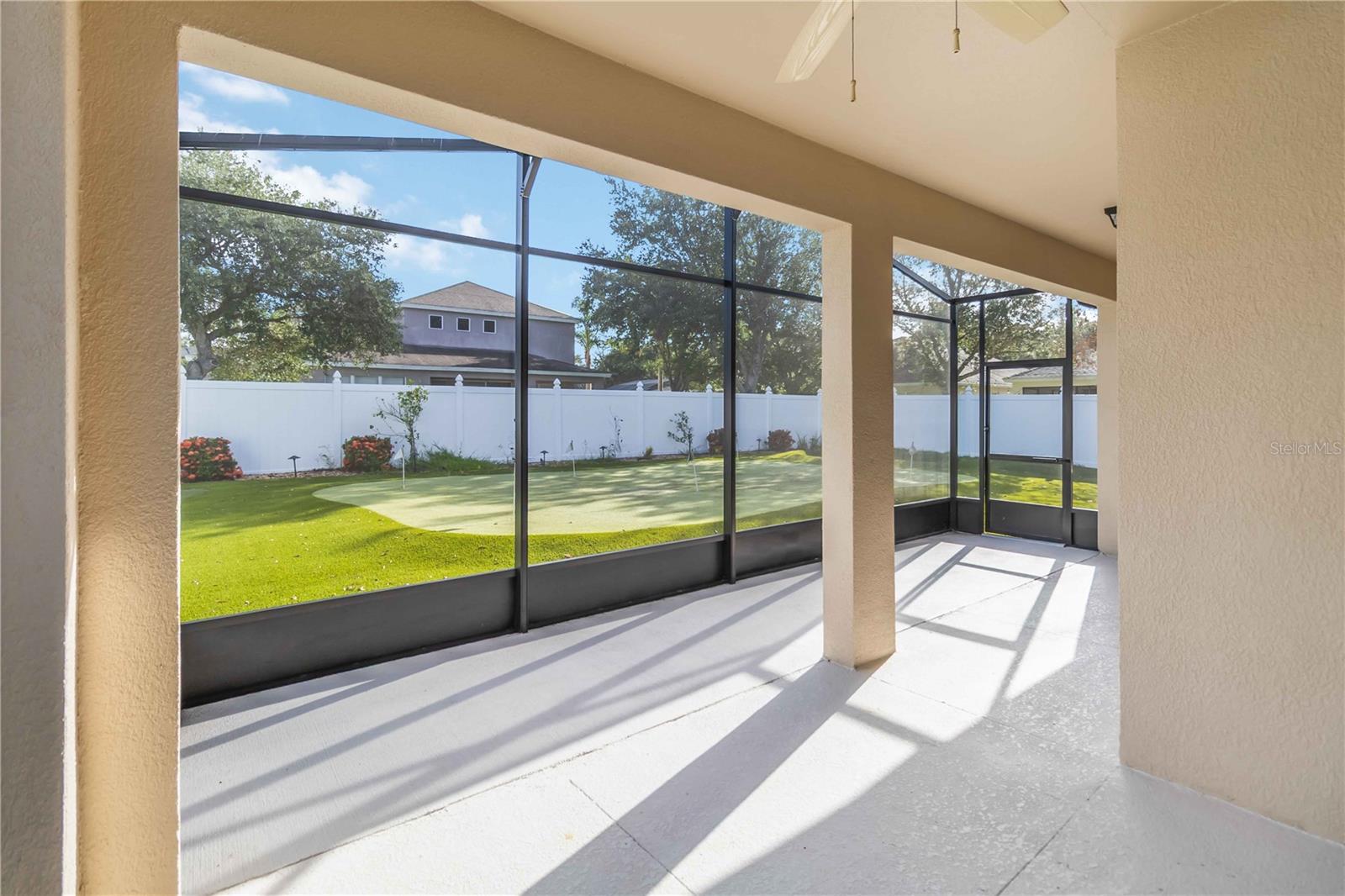 Back Screened Patio