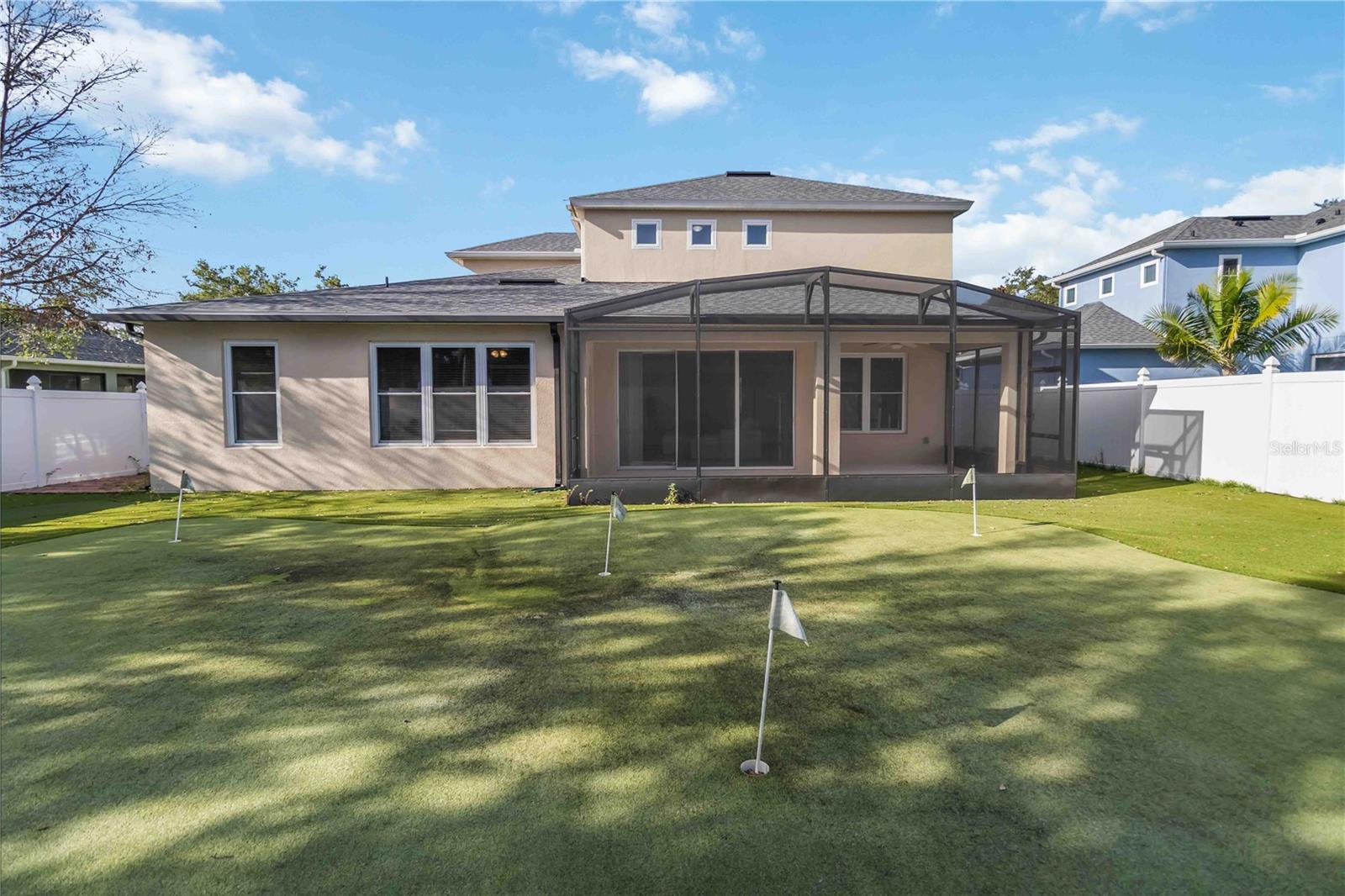 Golf Turf Backyard