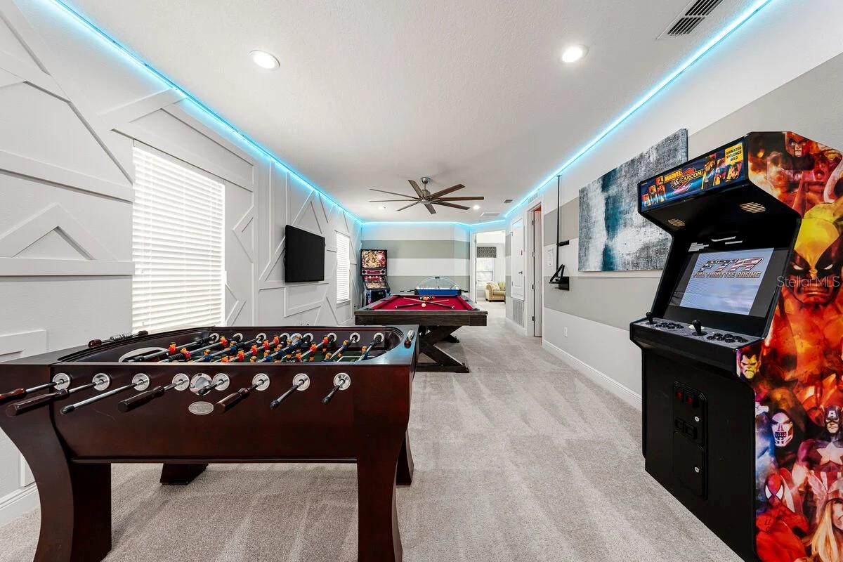 Upstairs loft