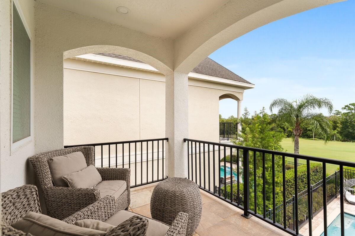 Primary balcony