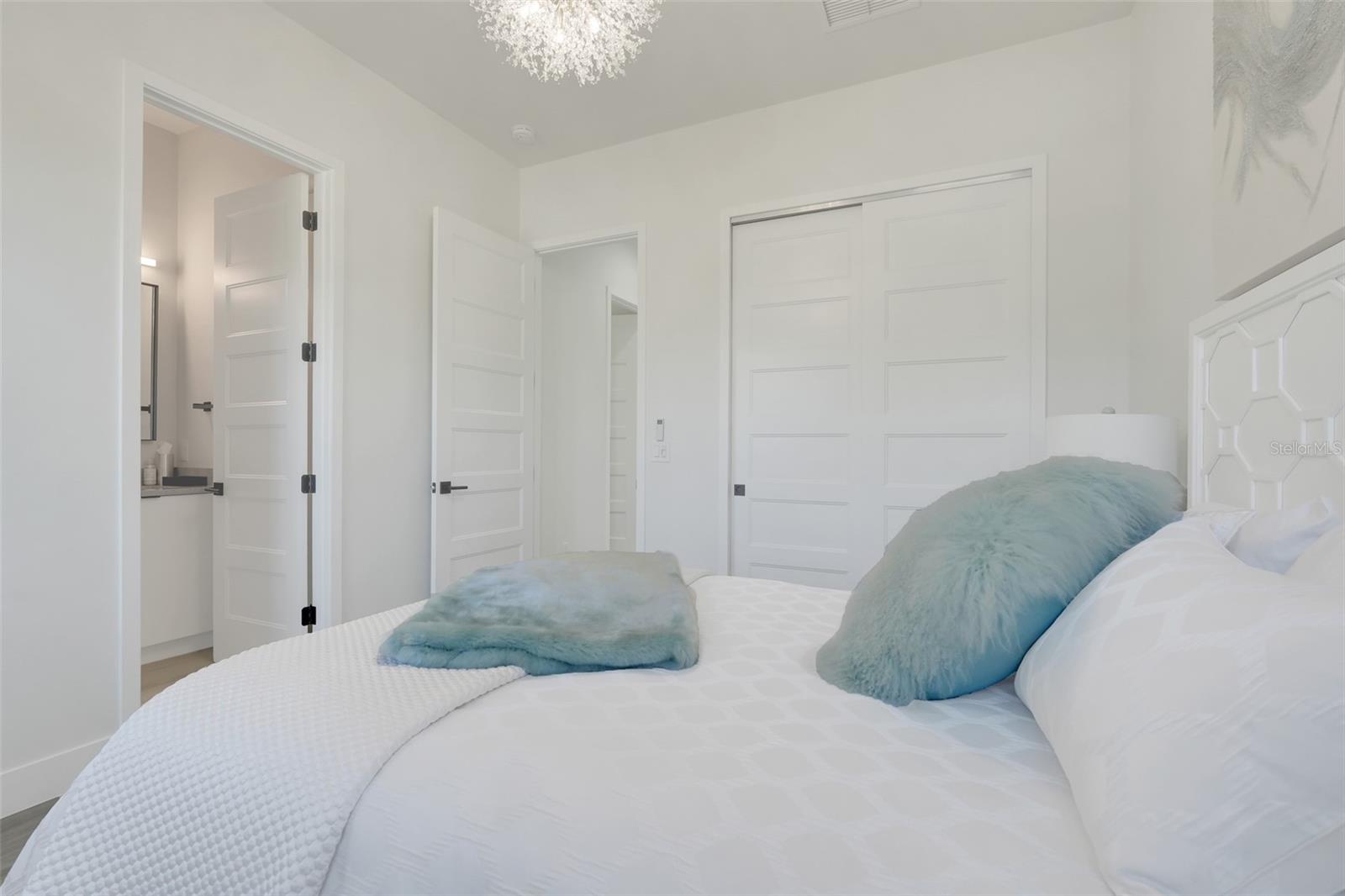 Bedroom 3 with Jack and Jill Bathroom