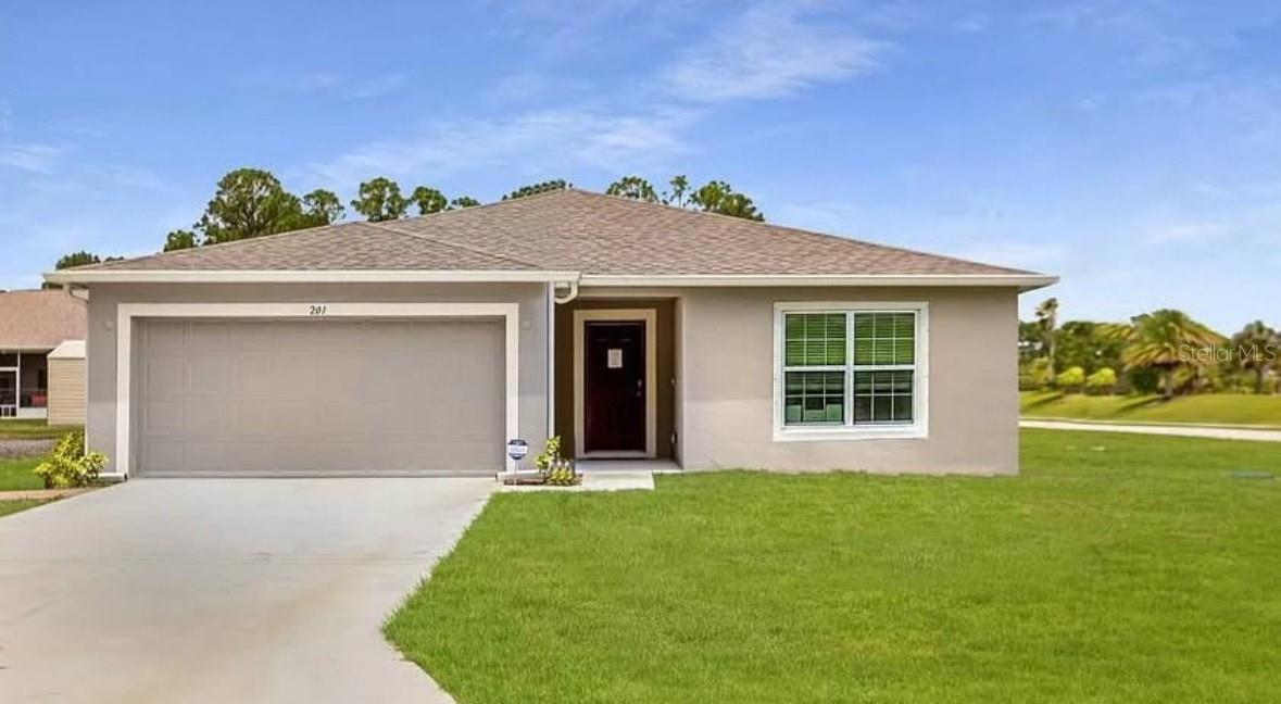 Model home - actual features may vary.
