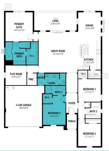 Rainwood Lot 48 Floorplan with Upgrades Rainwood Lot 48 Floorplan with Upgrades