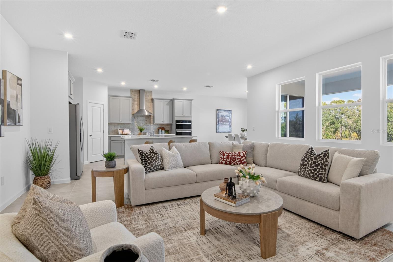 Rainwood Lake Clarke Model Great Room