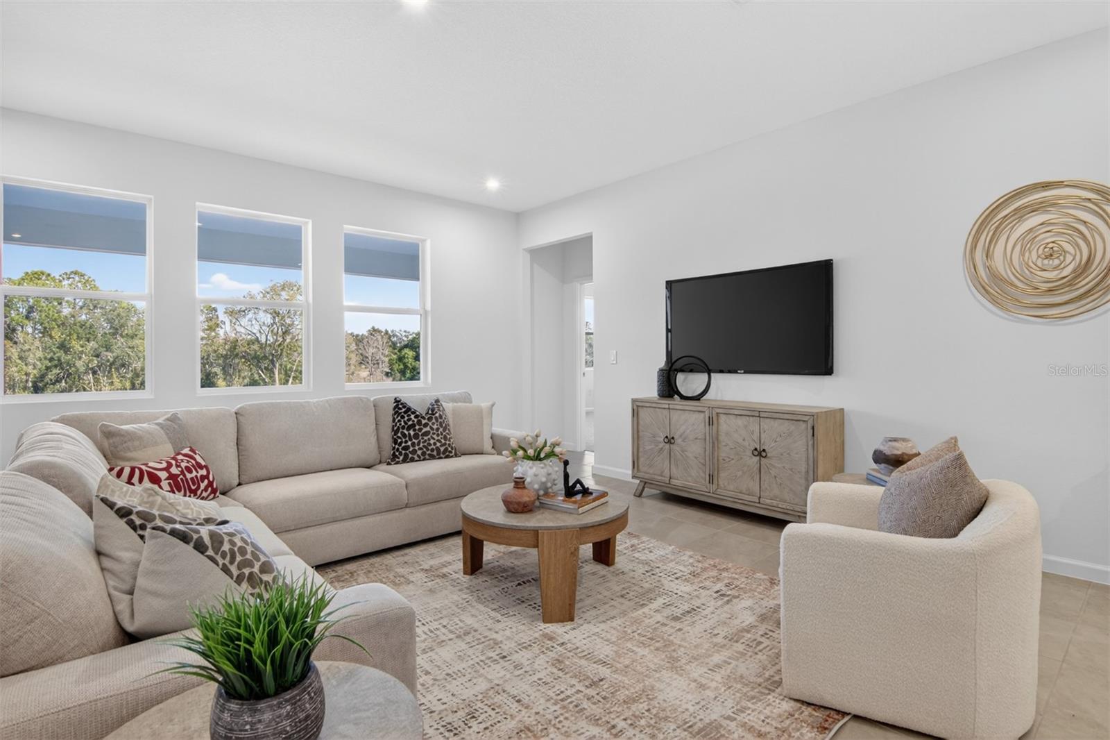 Rainwood Lake Clarke Model Great Room