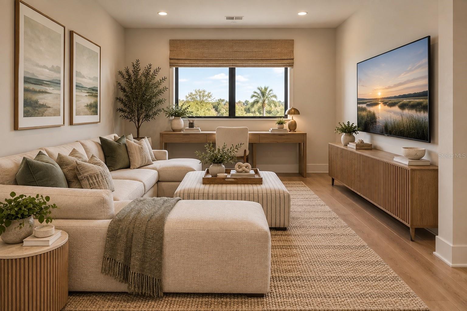 Loft area rendering for inspiration