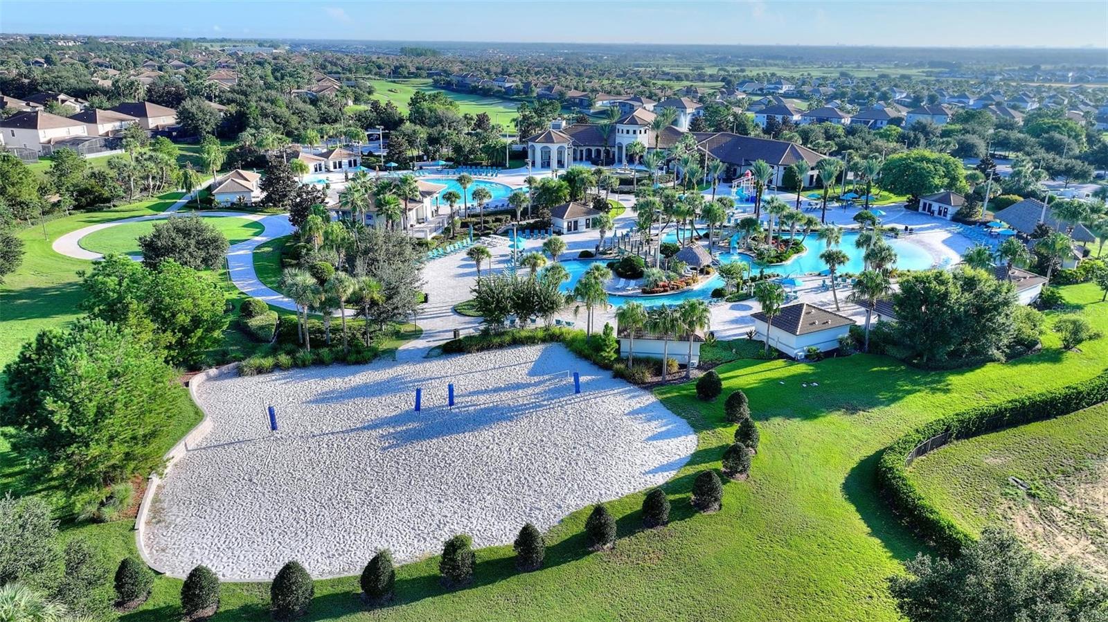 Oasis Club beach volleyball courts