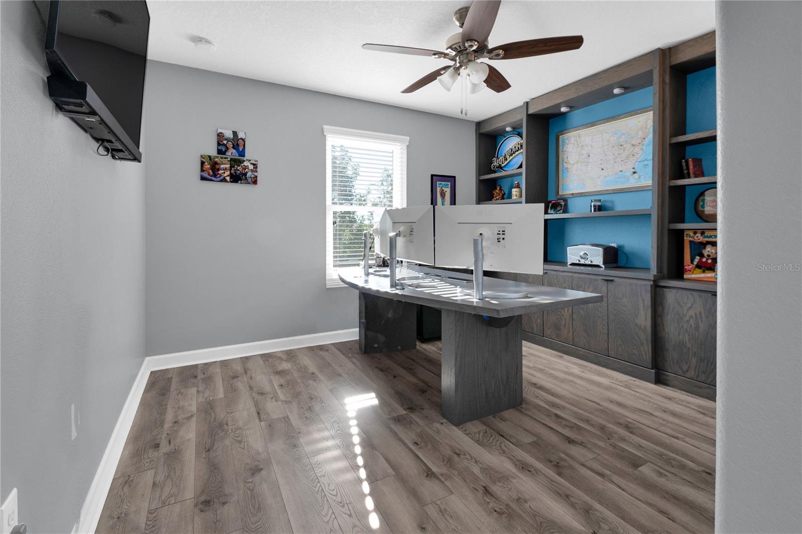 Fourth Bedroom can be left as an office or changed back to a bedroom