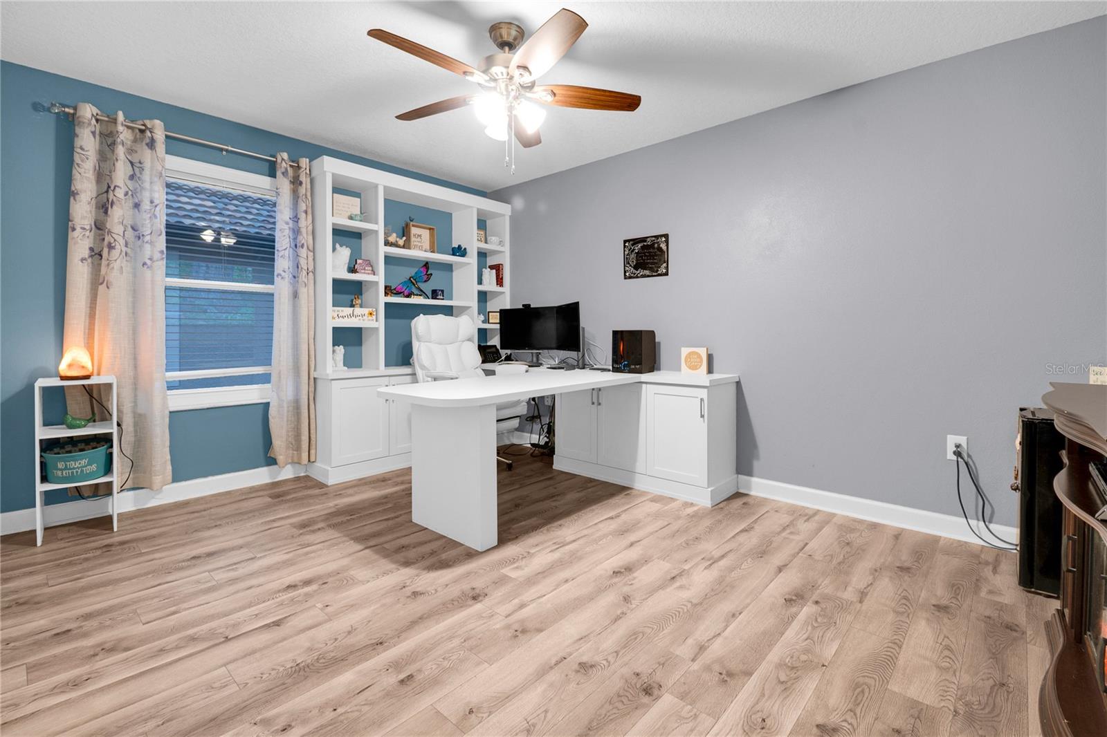 Fifth Bedroom (upstairs) can be left as an office or changed back to a bedroom