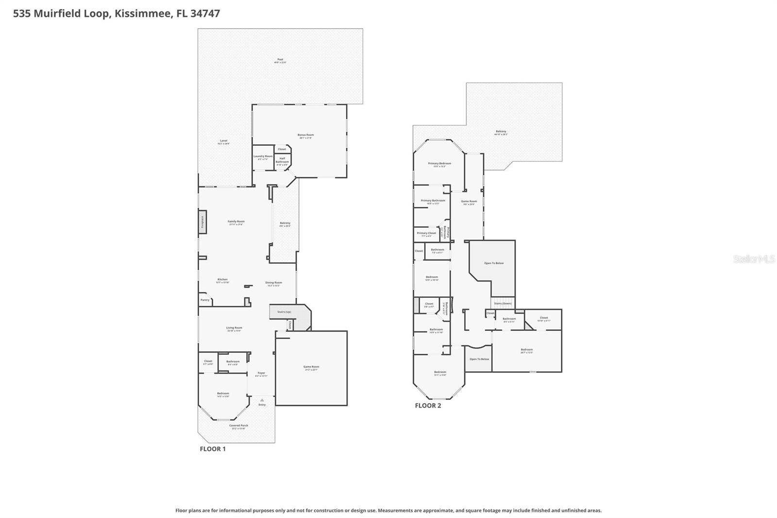 535 MUIRFIELD LOOP, Reunion, FL 34747