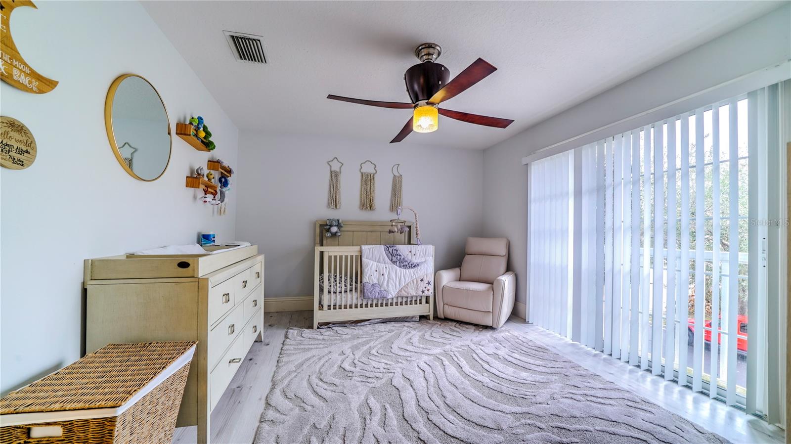 Bedroom #2 with balcony