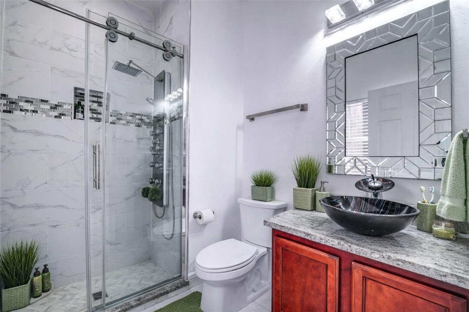 First-floor bathroom.