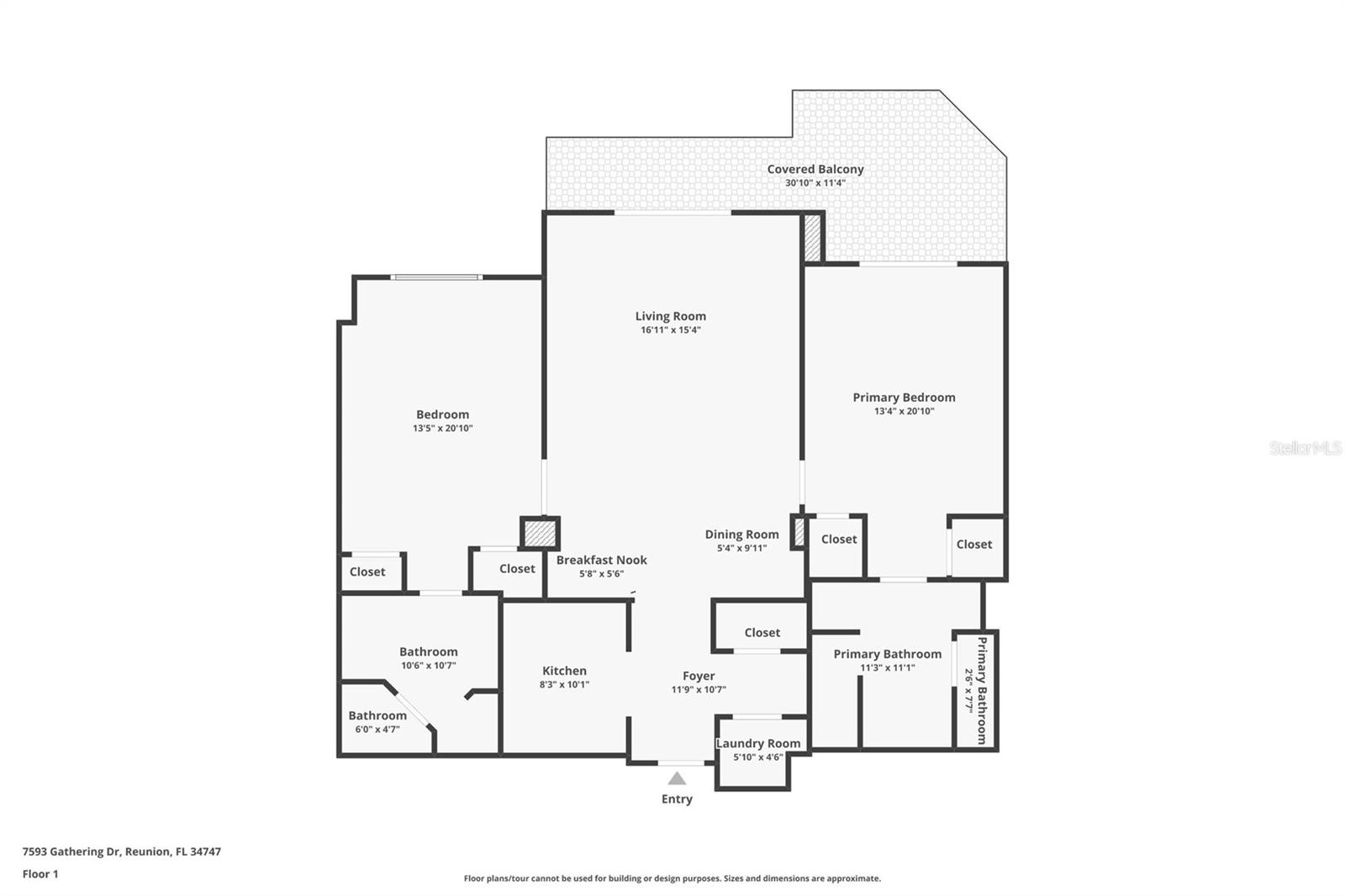 7593 GATHERING DRIVE, #401, Reunion, FL 34747