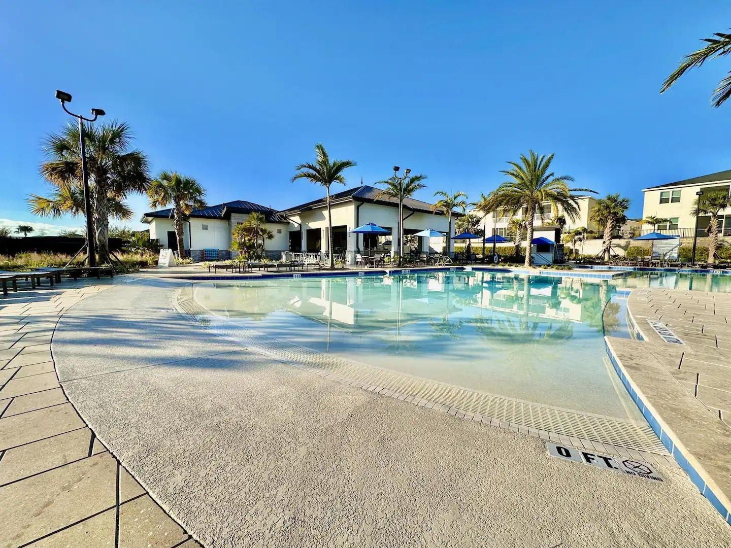 Resort -Pool & Clubhouse View