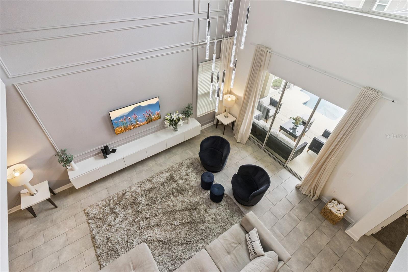 Second Floor View from Game Room