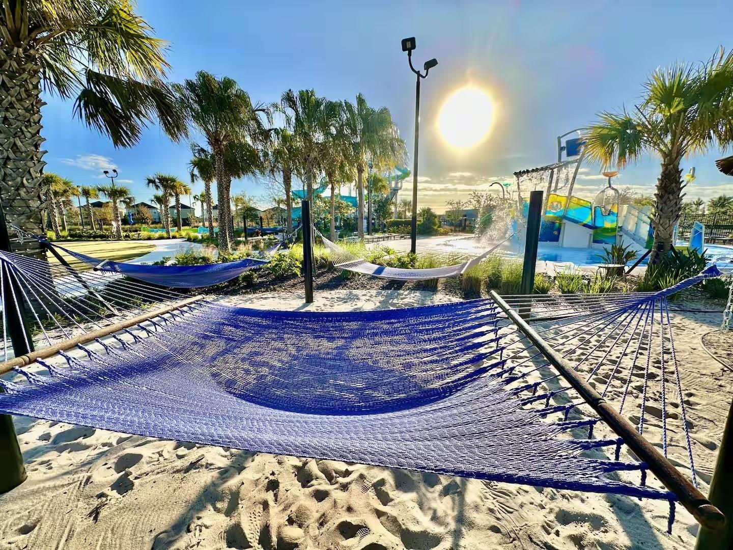 Resort - Hammock on Beach Sand