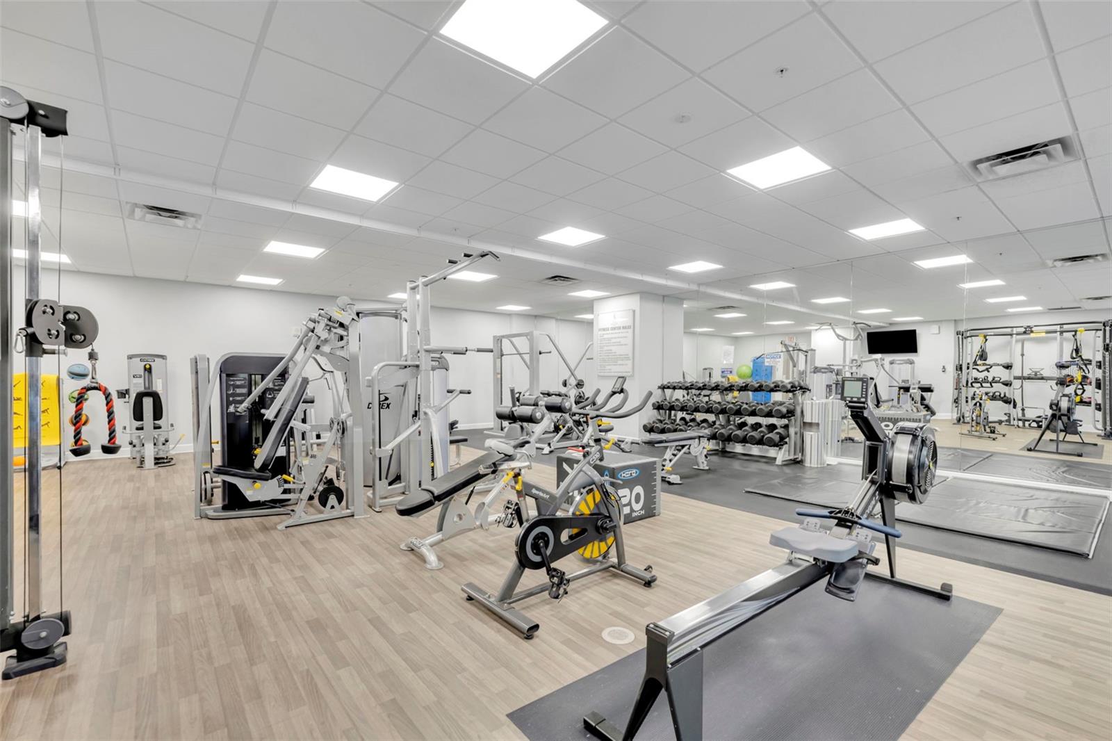State of the art Gym
