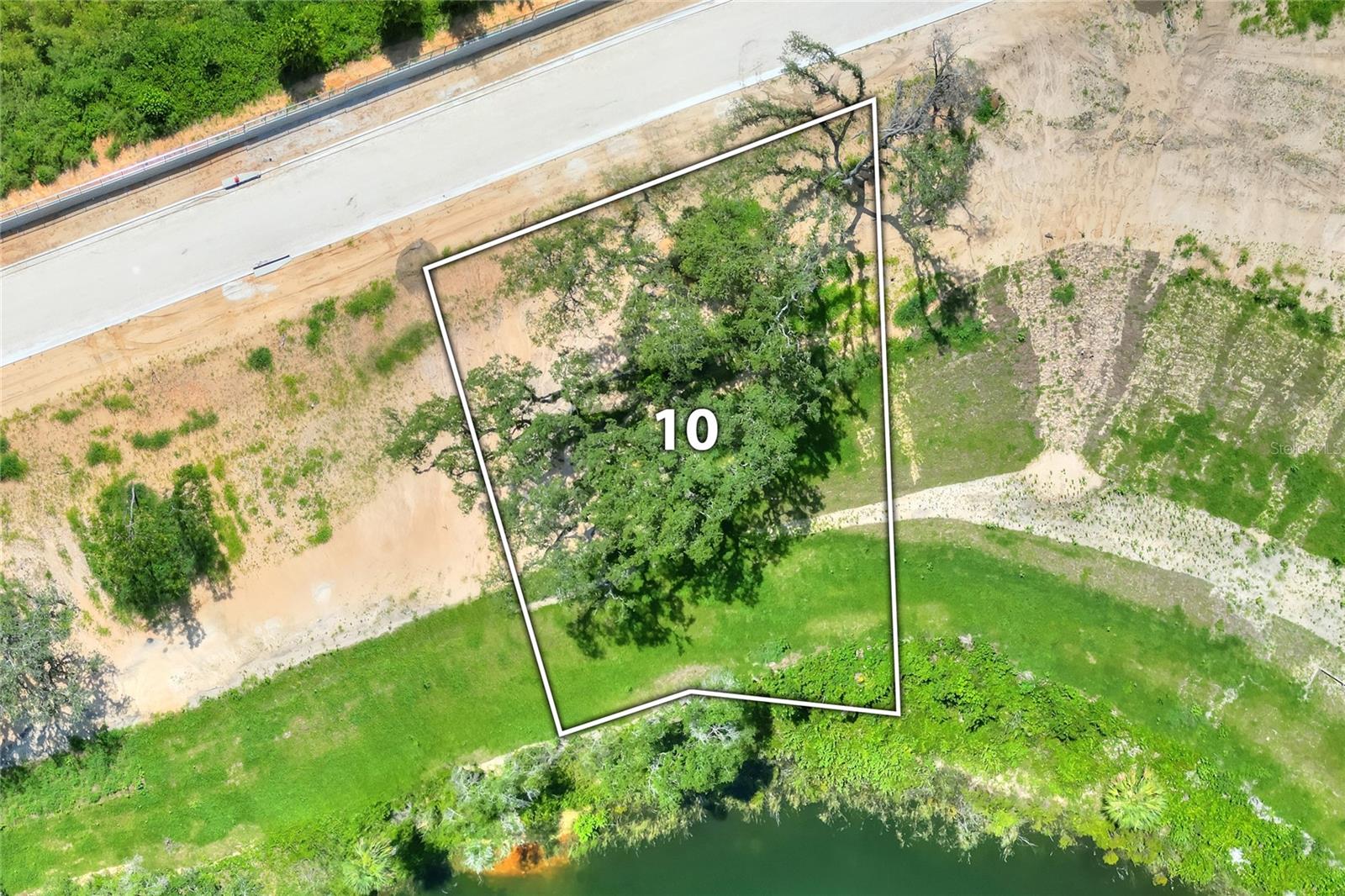 Lot 10 - 77 ft of Direct Lake Frontage