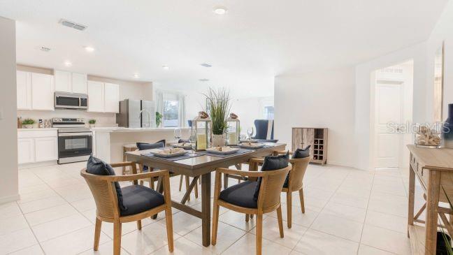 Model home - actual features may vary.