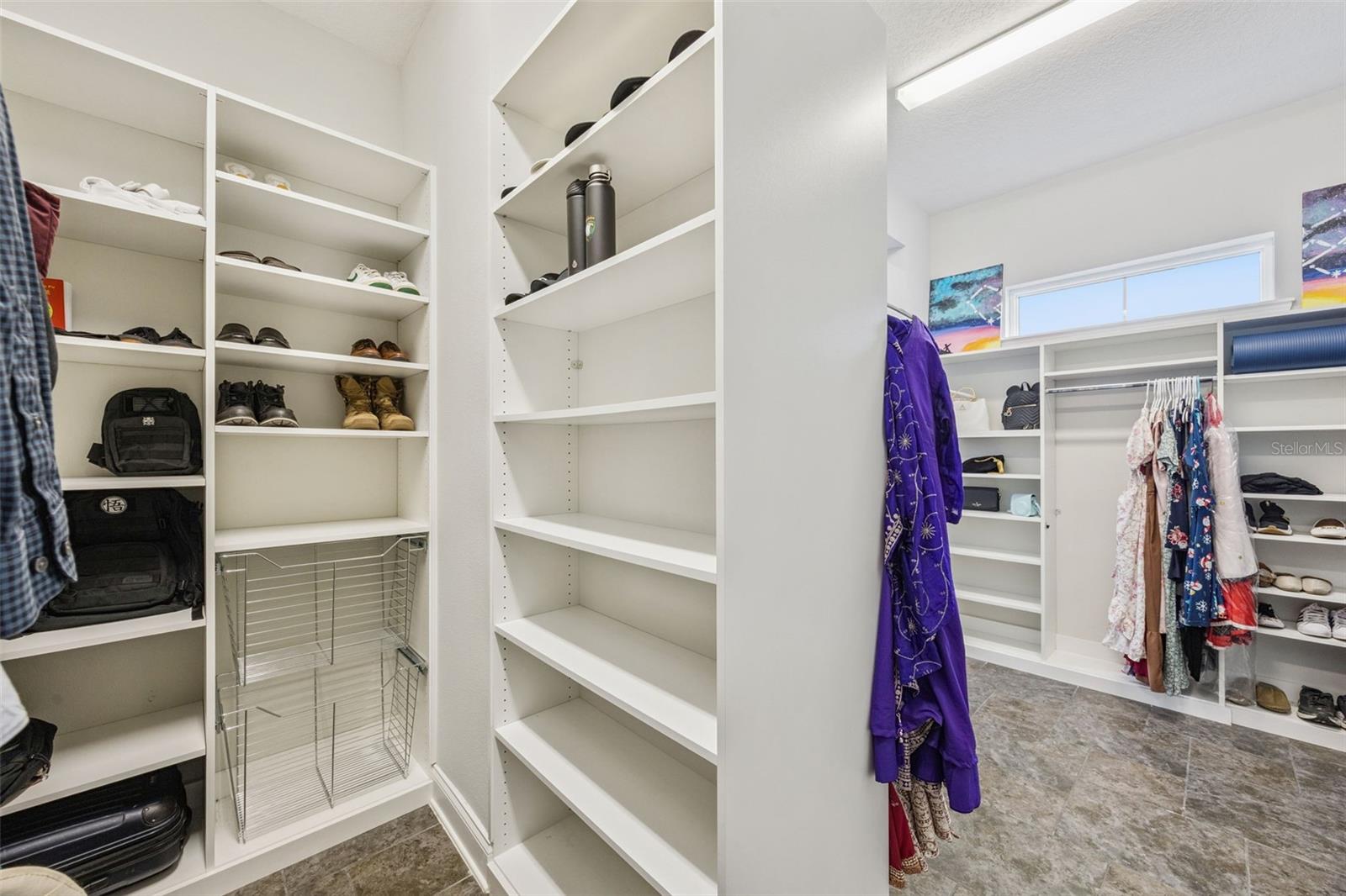 Primary Owner's Suite Walk-in Closet