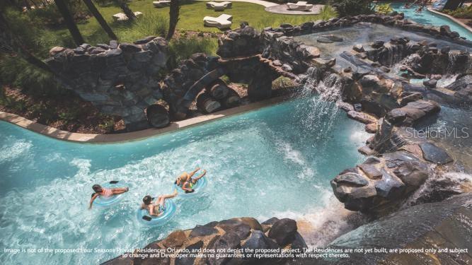 Four Seasons Resort Orlando Amenities: A Recreational Paradise. Four Seasons offers an elevated lifestyle through a remarkable selection of amenities. Splash around with the family at Explorer Island water park, or unwind beneath swaying palms at Oasis adult-only pool.