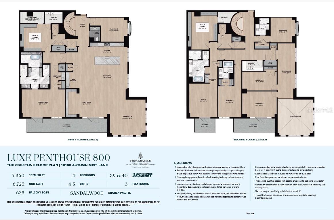 Crestline Floor Plan