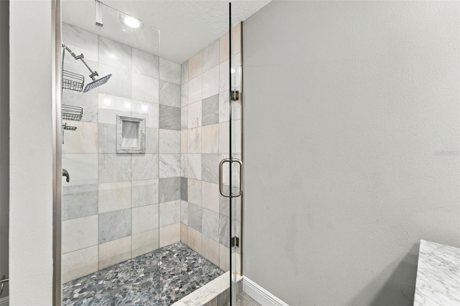 Primary Bathroom Walk-in Shower