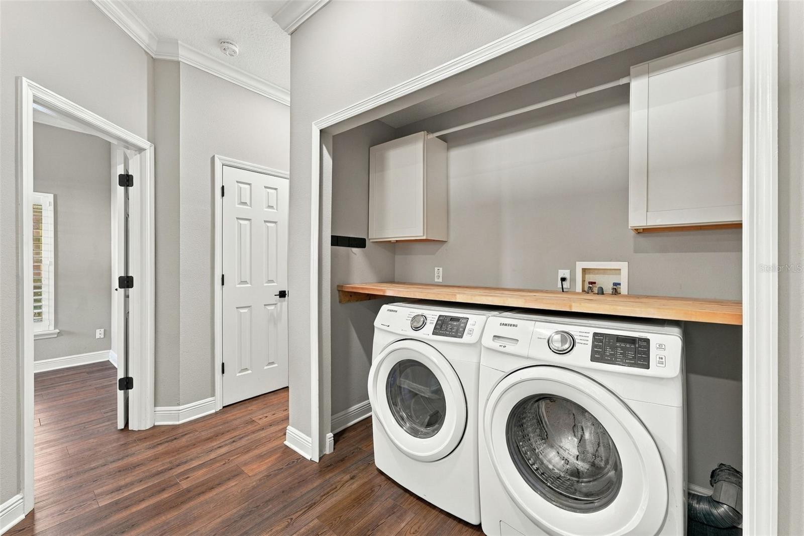 Indoor Laundry Room