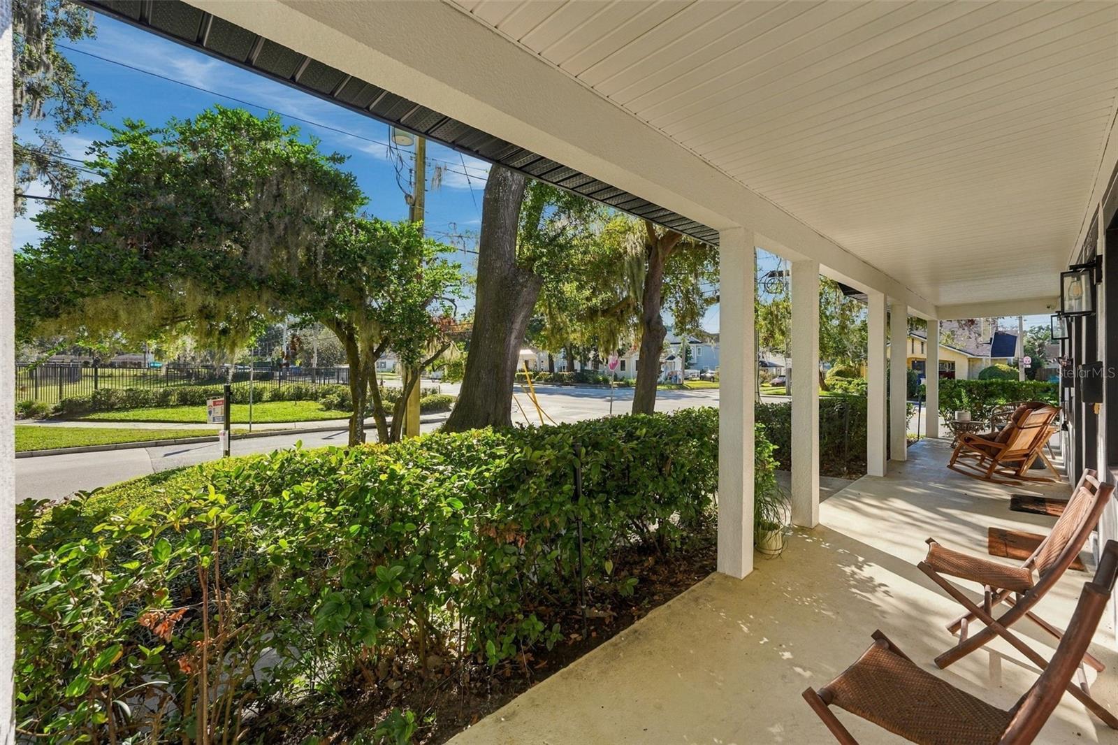 Covered Front Patio