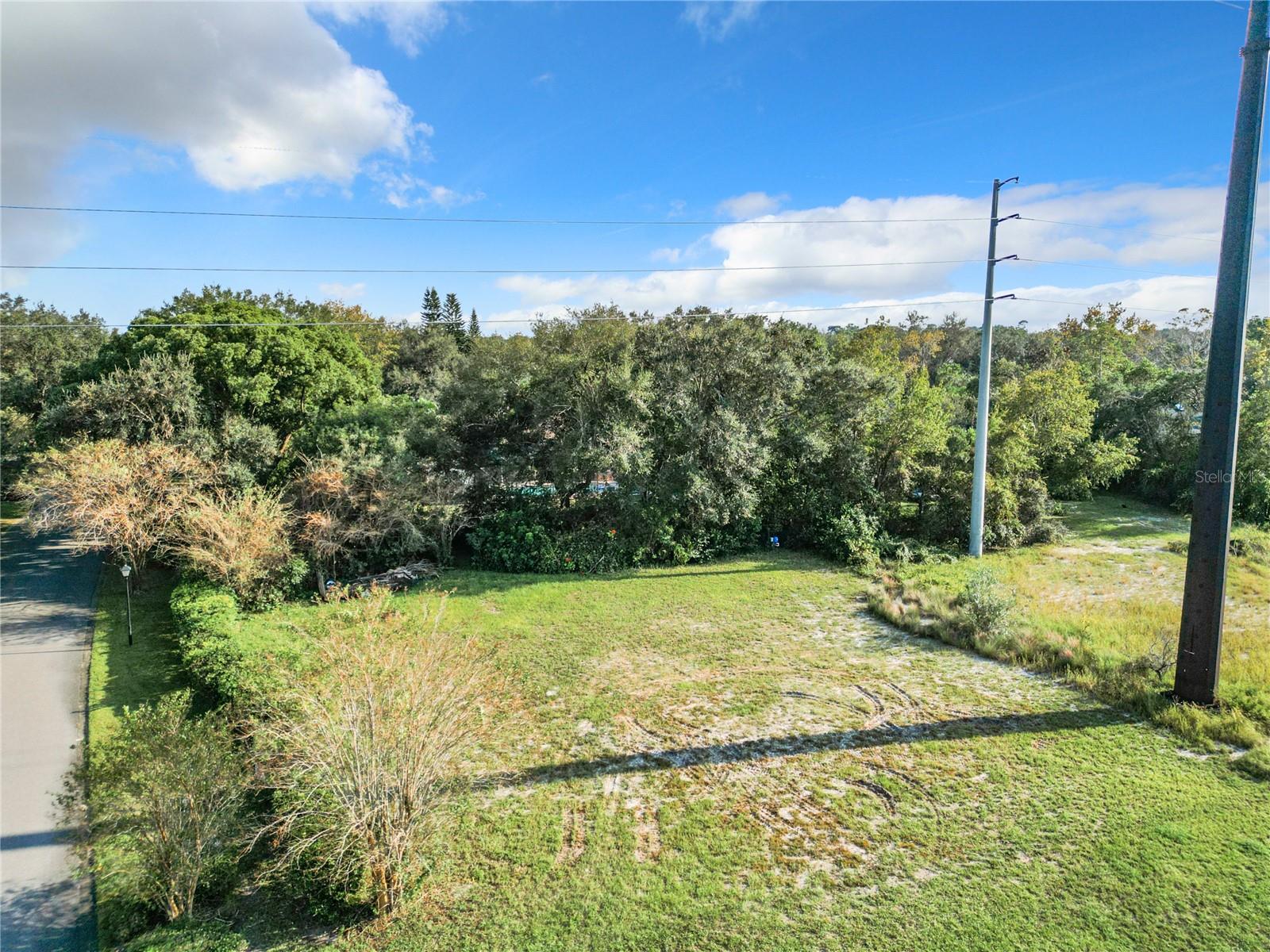 Extra land for firepit, volleyball, or putting green