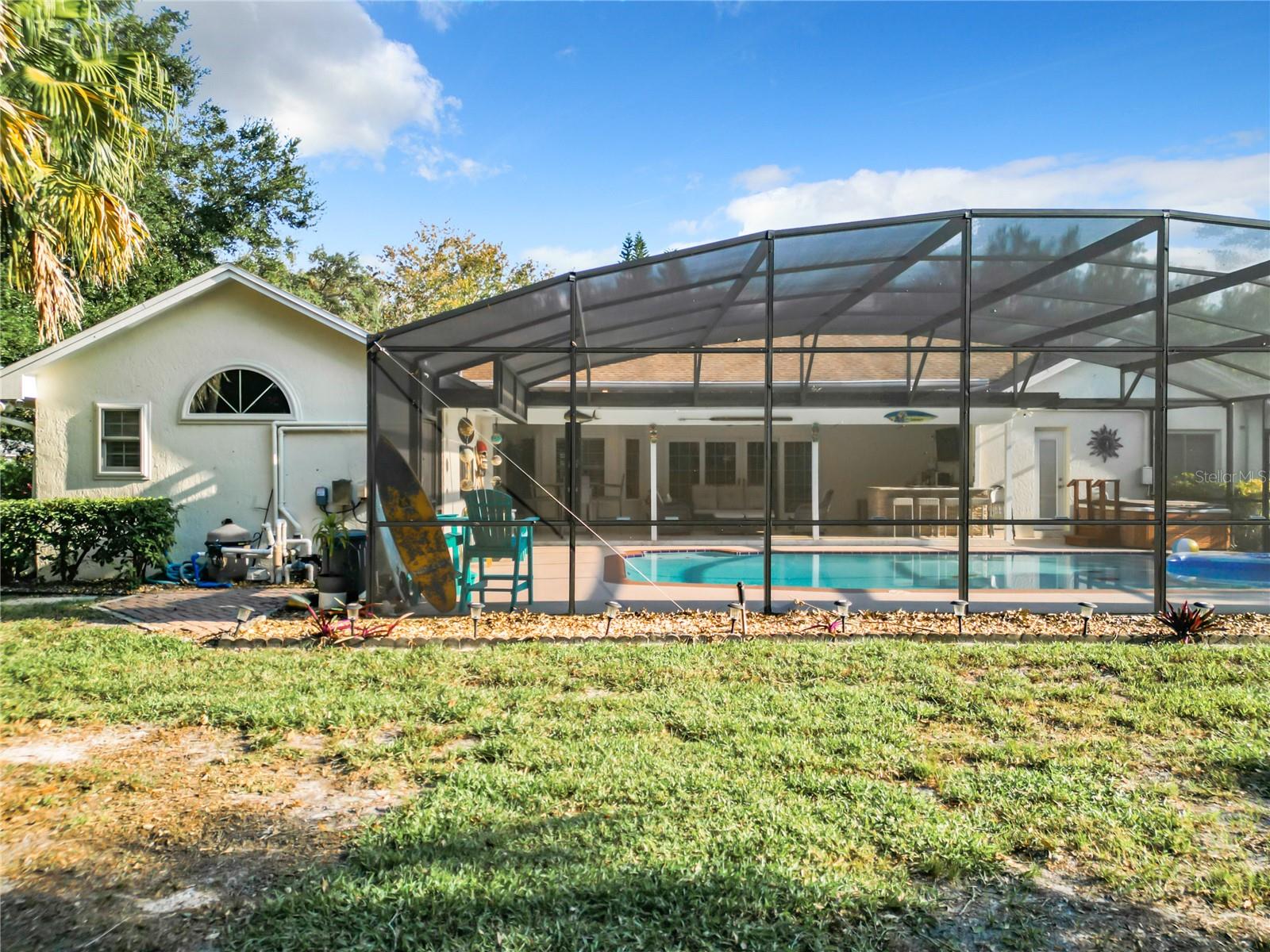 Yardspace beyond Pool