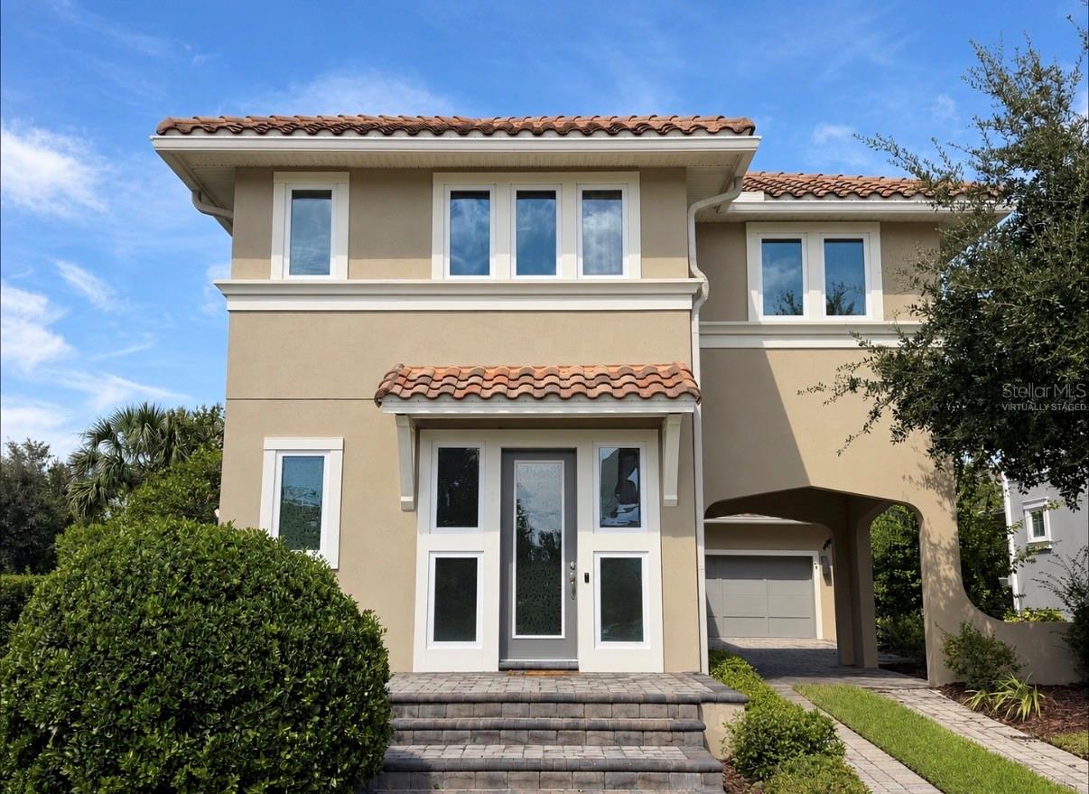 Virtually staged With balcony converted to a finished room