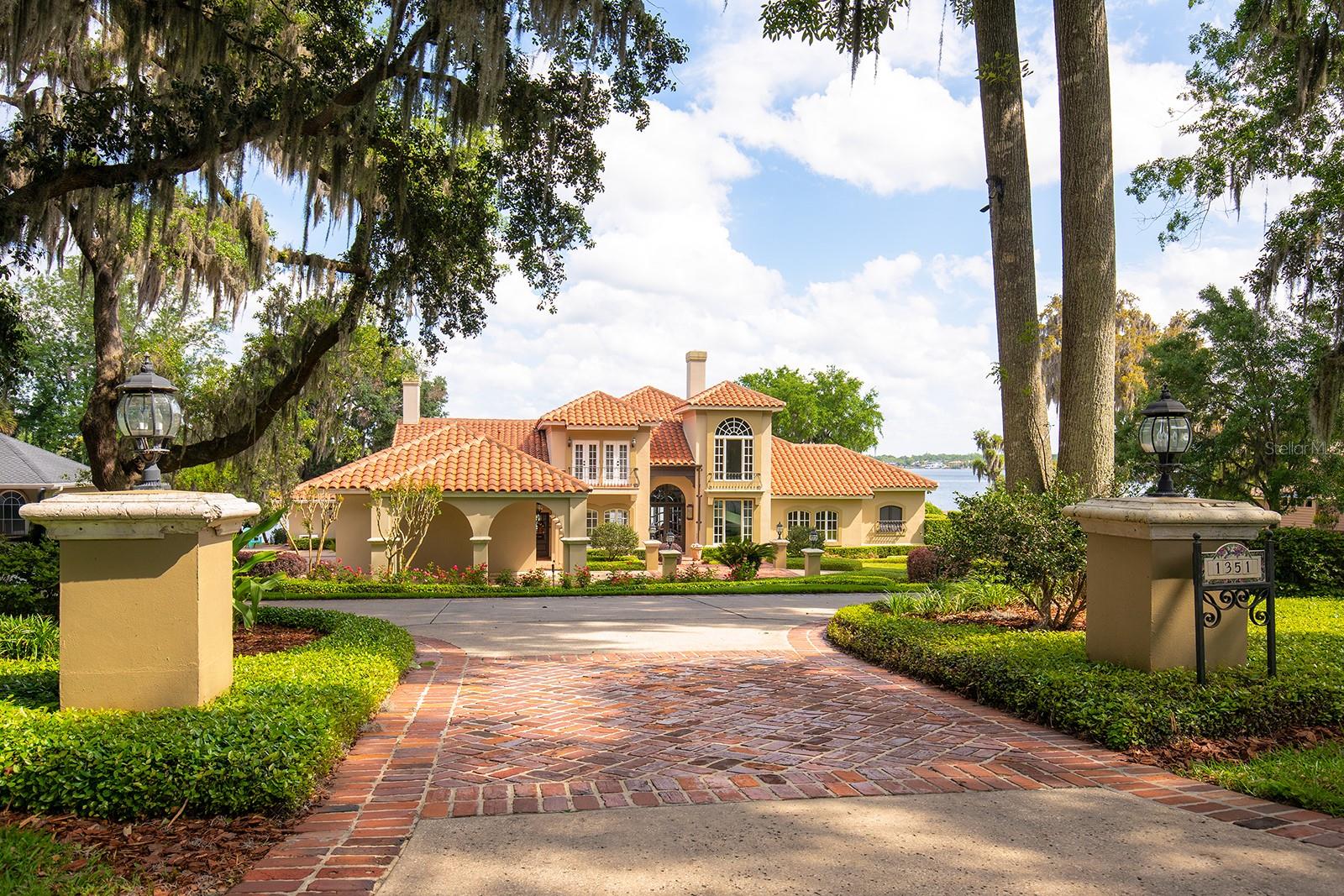 Privately tucker away off the main Cul-de sac with its majestic entryway and circular drive . One owner home!