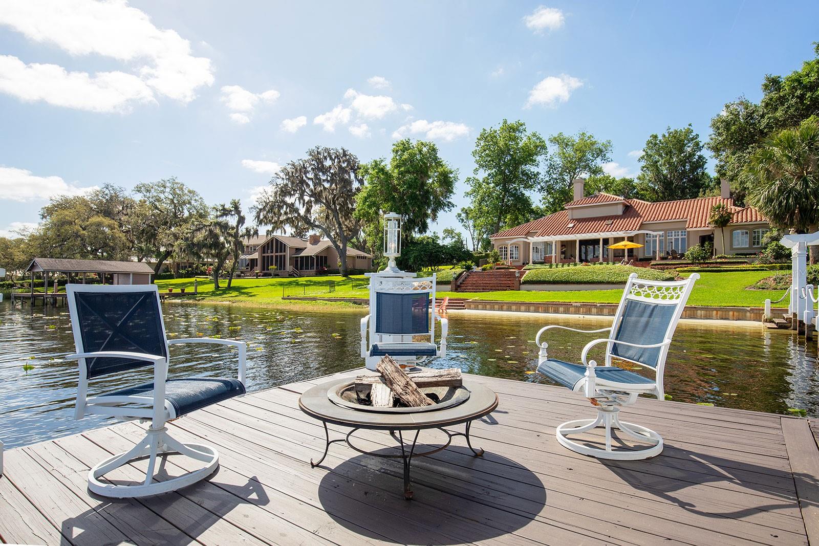 Enjoy a serene day out on the water and relax afterwards on your dock